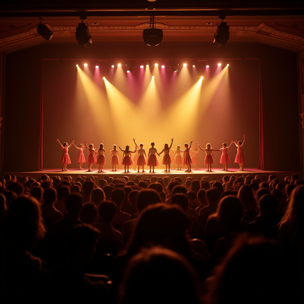 Sala plină la spectacolul final de talente al elevilor